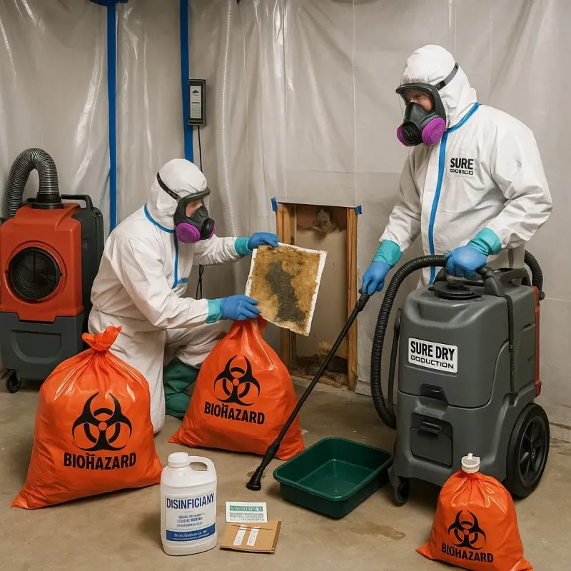 Contaminated Water Handling Protocols process in Portage, WI
