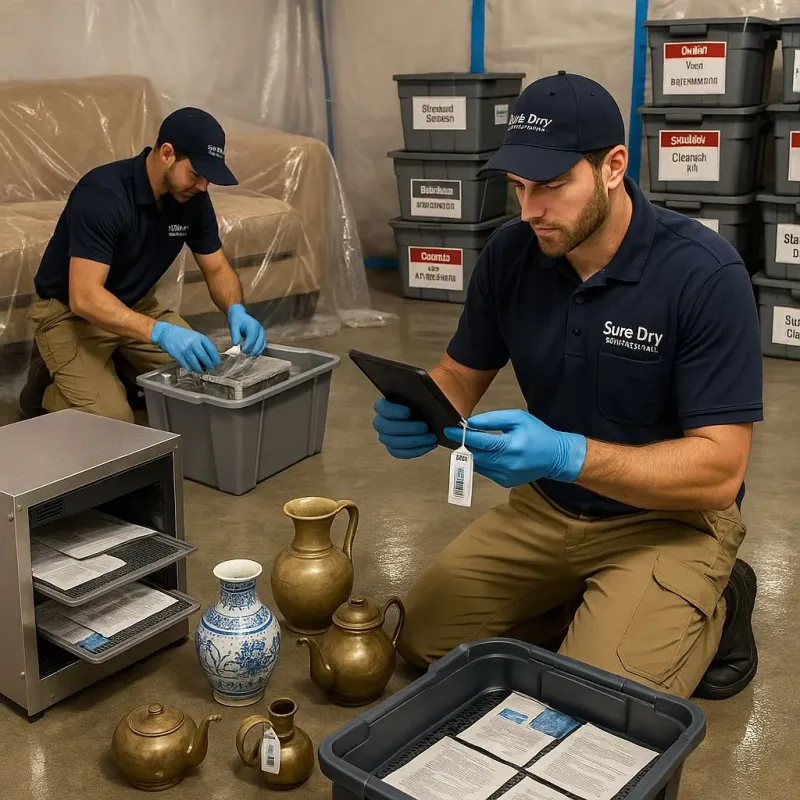 Content Protection and Restoration process in Portage, WI