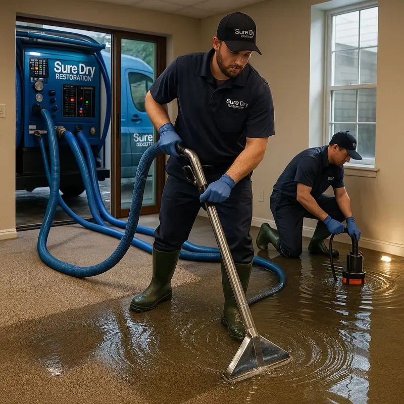 Water Extraction and Removal process in Portage, WI